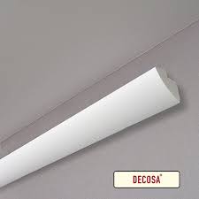 Decosa G35 Karoline 45 X 42 Mm Lange 2 M Dekorative Lichtleiste In Weiss Fur Indirekte Beleuchtung Von Wand U Led Band Indirekte Beleuchtung Lichtschlauch