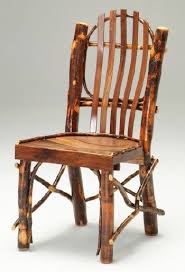 Hickory Log Chair Rustic Log Chair Cabin Log Furniture Rustic Dining Chairs Contemporary Wood Dining Chairs Rustic Wood Furniture