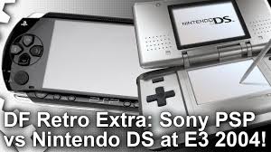 You've been waiting a long time for this. Df Retro Extra Sony Psp Vs Nintendo Ds At E3 2004 The Console War That Defined Mobile Gaming Youtube