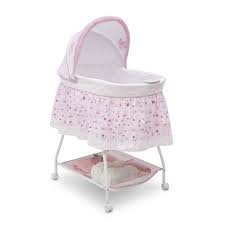 Disney Baby Ultimate Sweet Beginnings Bassinet Disney Princess Walmart Com Rocking Bassinet Baby Girl Bassinet Baby Bassinet
