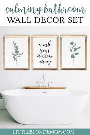 5 out of 5 stars. Bathroom Wall Decor Set Of 3 Wall Art Farmhouse Wall Art Etsy Pictures For Bathroom Walls Bathroom Wall Decor Bathtub Decor