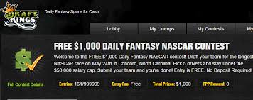Join us in our slack channel where we talk strategy and plays into the late hours of the night. Free Fantasy Nascar Contest Use Promo Code Freak