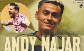 Andy Najar junto a Messi y la declaración tras ser incluido en el juego de  estrellas
