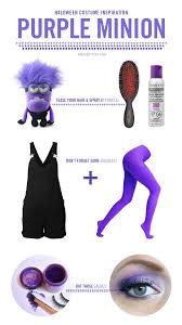 Create your getup from simple. Yellow And Purple Minion Makeup Tutorial Saubhaya Makeup