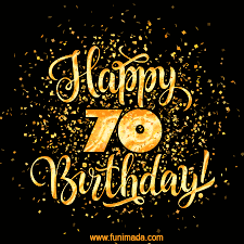 Funny happy birthday gif 1. Happy 70th Birthday Animated Gifs Download On Funimada Com