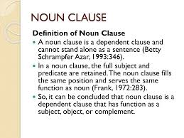 Commas are used to separate clauses of sentences. Noun Clause Ppt Download