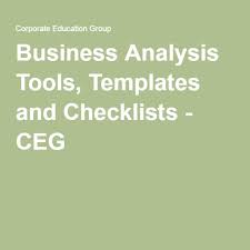 Corporate Education Group Project Management Tools Templates And Checklists Business Analysis Business Analyst Tools Business Management Degree