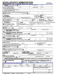 Maybe you would like to learn more about one of these? Social Security Card Replacement Form Fill Online Printable Fillable Blank Pdffiller