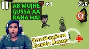 I made a high score, can. Beastboyshub Zombie Hunter Android Funny New Game Available On Play Store Youtube