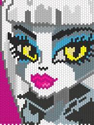 Lovely indeed has this fabulous project up their sleeve and we can't wait to try it out. 150 Monsters High Cross Stitch Ideas Cross Stitch Monster High Monster High Crafts