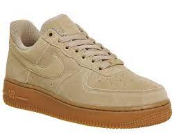 Кроссовки air force 1 '07. Nike Air Force 1 07 Trainers Beige Gum Sneaker Damen