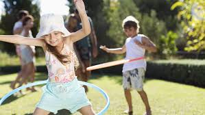 Giant hula hoop ring toss. Hula Hoop Games And Activities For Kids