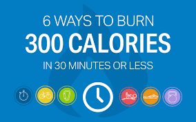 6 ways to burn 300 calories in 30