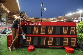 Dutch runner sifan hassan broke the women's 10,000m world record by more than 10 seconds on sunday. Hassan Breaks World Mile Record In Monaco With 4 12 33 Iaaf Diamond League Report World Athletics