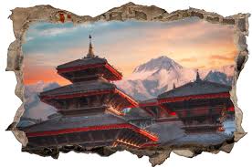 Einwohnern mehr als die hälfte a. Nepal Tempel Asien Gebirge Wandtattoo D1398 Kaufen Bei Desfoli