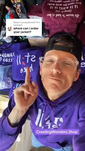 Purple Hoodies are back in stock! 🙌 check out CreatingWonders.Shop or  click the link in my bio 🙏10% off until April!