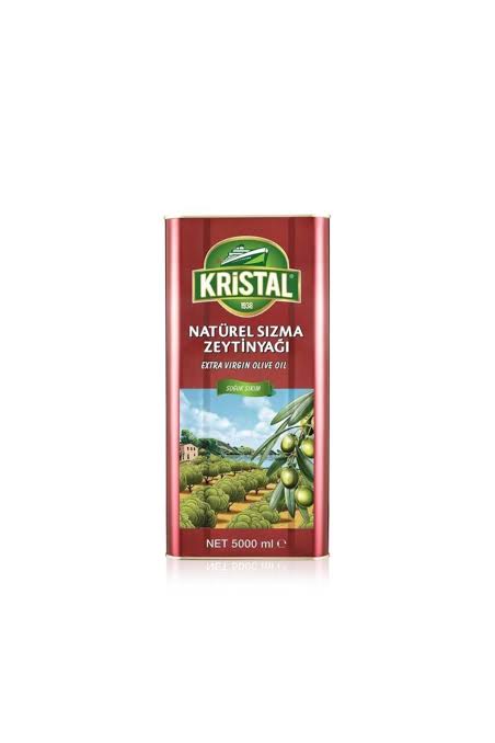 Kristal 5 Lt sızma zeytinyağı 