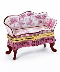 Sold and shipped by eforcity. Pin By Summer Circle On Toile In Red French Sofa Book Furniture Limoges Boxes