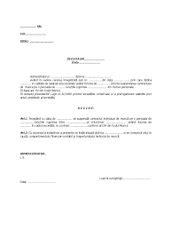 Sau trebuie si la data consemnarii ridicarii. Decizie Suspendare Concediu Fara Plata