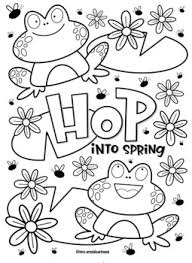 After all, coloring can be a way to relieve stress and meditate, so why not have fun coloring some beautiful scenery or a favorite character from follow these steps to learn how to turn any photo (be it of you, a place you visited on vacation, or even just something you found online) into a colorless page. Hop Into Spring Coloring Page By Mrs Arnolds Art Room Tpt