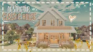 I did a adorable cottage house. Aesthetic Classic House In Minecraft Chilly Build The Girl Miner Youtube