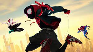 Drawings of spiderman in anime falling. Spider Man Into The Spider Verse Official Trailer 2 Youtube