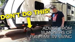 We then moved onto the other side and selected the left button. How To Level An Rv An Easy How To Guide Camper Smarts