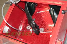 I use it as a sandblaster, which is not the correct way to use glass b. Benchtop Abrasive Sand Blaster Blast Cabinet Glass Bead Media 90l Econosuperstore