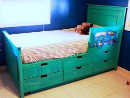 Choosing a bed with drawers underneath means you are providing yourself with additional storage options which may be crucial when space is built on a solid wood frame, the bed is then covered in foam filler before being topped with a polyester blend upholstery cover. Do It Yourself Bed With Drawers Your Projects Obn