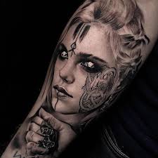 Viking Face Tattoo Female