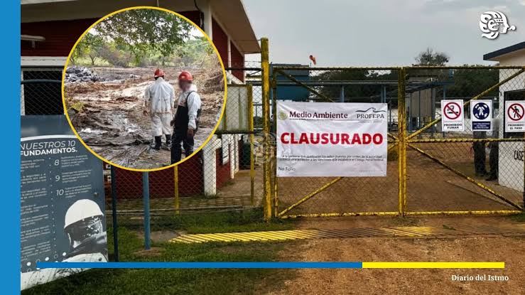Profepa clausura parcialmente una instalación de PMV Minera tras derrame de diésel en Veracruz