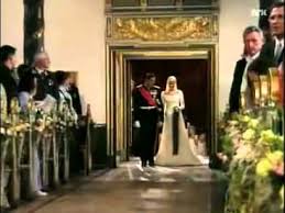 A norwegian commoner and single mother with a disadvantaged past,. Royal Wedding Norway Mette Marit Tjessem Hoiby Walks Down The Aisle Youtube