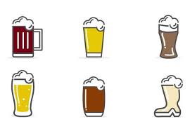Free 6 Vector Beer Icons Titanui Beer Icon Beer Vector Beer Illustration