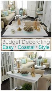 It All Started With A Cake Plate Decorating On A Budget Coastal Style Beach Cottage Decor