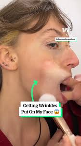 Getting Wrinkles Put On My Face 😲