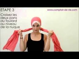 Tutoriels Photos Et Video Pour Vous Expliquer En Quelques Etapes Comment Nouer Son Turb Foulard Chimio Comment Nouer Un Foulard Chimio Comment Nouer Un Foulard