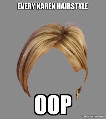 Check spelling or type a new query. Every Karen Hairstyle Oop The Karen Hair Make A Meme