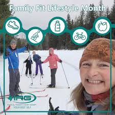 January is Family Fit Lifestyle Month! Here is a list of activities to do  with your family: