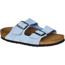 Birkenstock Arizona Soft Footbed Sandals Women S Arizona Soft Footbed Suede Narrow Sandal Women S In 2020 Narrow Sandals Suede Leather Shoes Feather Shoes