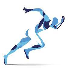Trendy Stylized Illustration Movement Running Man Line Vector Silhouette Of Running Man Vector Art Illustrati Running Art Running Tattoo Running Illustration