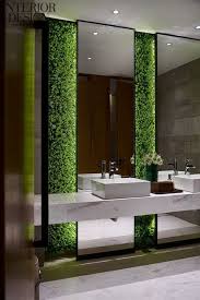 Vertical Garden In A Bathroom Surreal Vertikaler Garten Im Bad Surreal Bathroom Vertical Bathroom Interior Design Office Interior Design Restroom Design