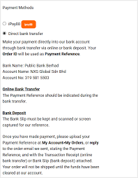 The enterprise was incorporated on january 29, 2015. Payment Method Mf3 Malaysia
