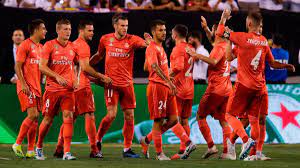 With zinedine zidane's team 12 points behind la liga leaders barcelona, and disqualified from the copa del rey, winning the champions league remains their only. Gareth Bale Inspires Real Madrid To Roma Victory In New Jersey The National
