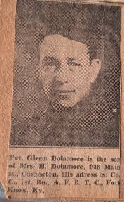 Coshocton County Goes to War part 187. WWII