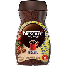 As far as regular caffeinated coffee is concerned, an instant coffee cup will have lesser amount of caffeine. Brazil Instant Coffee Nescafe Clasico