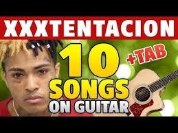 Jul 15, 2016 · here are some very easy songs to learn on guitar. Top 10 Xxxtentacion Songs On Guitar Cover No Capo Tab Chords Finger Xxxtentacion