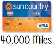 Earn on purchases, redeem to travel Sun Country Credit Card With 40 000 Miles Sign Up Bonus Review Doctor Of Credit