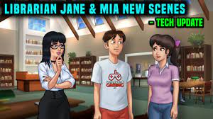 MIA & LIBRARIAN JANE NEW SCENES 🔥 SUMMERTIME SAGA LATEST 0.20.17 TECH  UPDATE NEWS & RELEASE DATE - YouTube