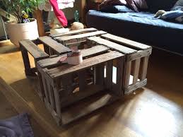 Wohnzimmertisch Aus Weinkisten Mobel Bauen Wohnzimmertisch Selber Bauen