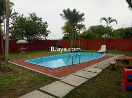Cukup besar juga villa ini. Muslim A Famosa Bungalow Melaka